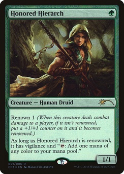 Honored Hierarch (Clash Pack foil EX)