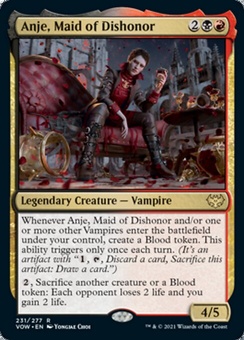 Anje, Maid of Dishonor (prerelease promo)