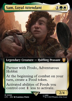 Sam, Loyal Attendant (extended art foil)