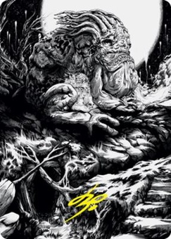 Grolnok, the Omnivore (showcase art series signed)