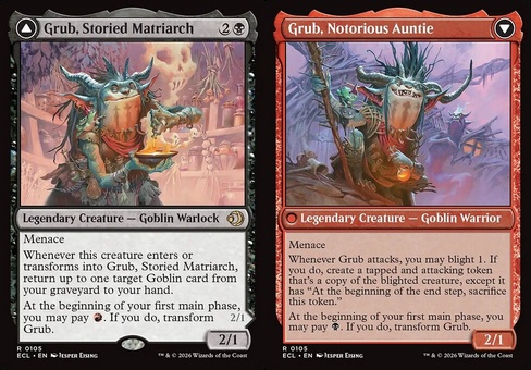 Grub, Storied Matriarch // Grub, Notorious Auntie (foil)