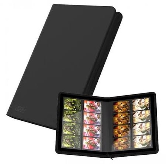 Ultimate Guard Zipfolio XenoSkin 16-Pocket Black