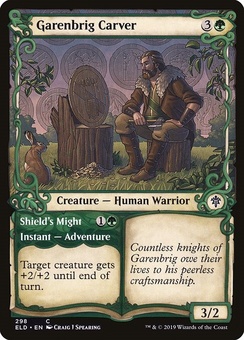 Garenbrig Carver // Shield's Might (showcase)