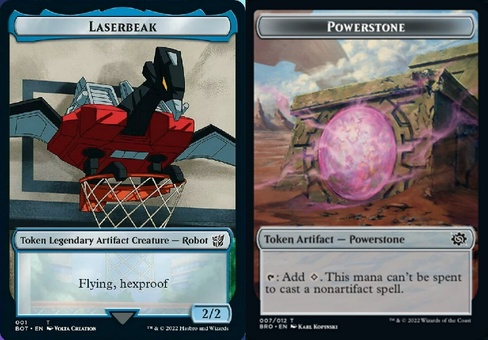 Laserbeak // Powerstone (token - foil)