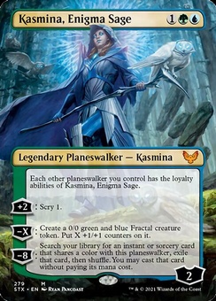 Kasmina, Enigma Sage (borderless)