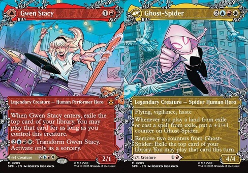 Gwen Stacy // Ghost-Spider (borderless showcase)