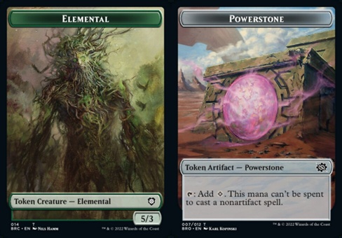 Elemental // Powerstone (token - foil)