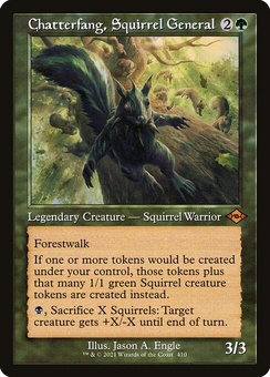 Chatterfang, Squirrel General (timeshifted)