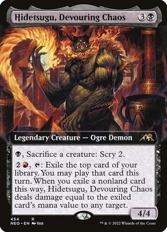 Hidetsugu, Devouring Chaos (extended art)