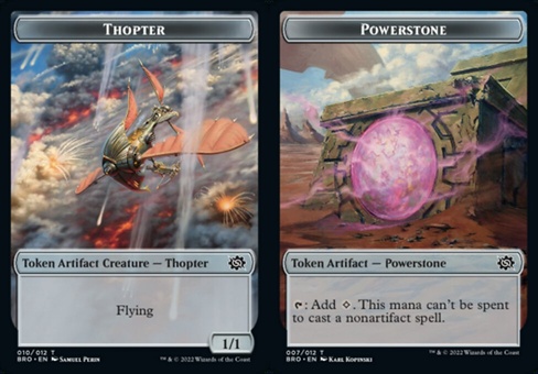 Thopter // Powerstone (token foil)