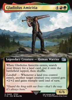 Gladiolus Amicitia (extended art)
