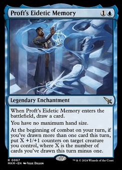 Proft's Eidetic Memory (promo pack stamp foil)