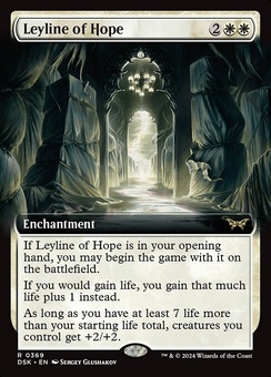 Leyline of Hope (extended art foil)