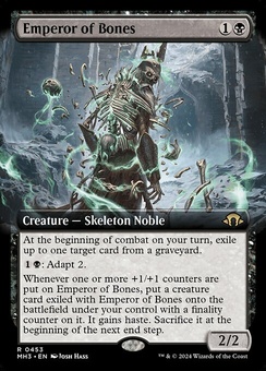 Emperor of Bones (extended art foil)