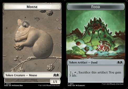 Mouse // Food #11 (token foil)