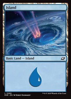 Island #269 (foil)