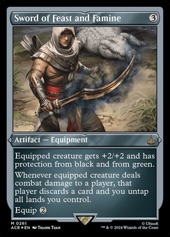 Sword of Feast and Famine (etched foil)