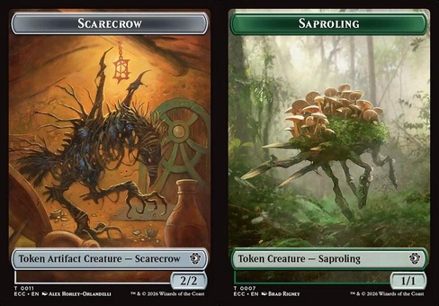 Scarecrow // Saproling (token)