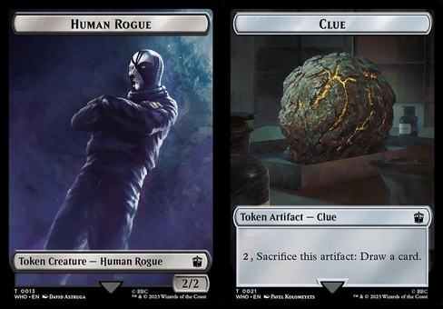 Human Rogue // Clue #021 (token)