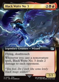 Black Waltz No. 3 (extended art)