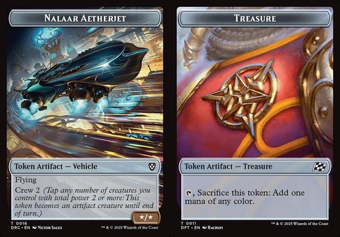 Nalaar Aetherjet // Treasure (token)