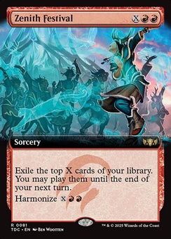 Zenith Festival (extended art)