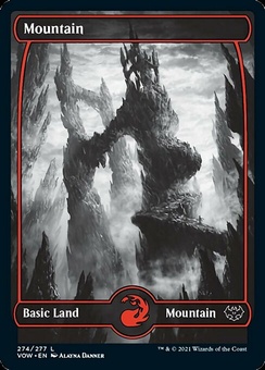 Mountain #274 (fullart - foil)