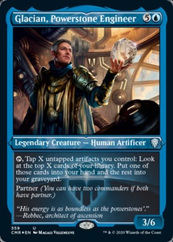 Glacian, Powerstone Engineer (etched foil)