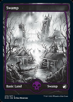 Swamp #273 (fullart - foil)