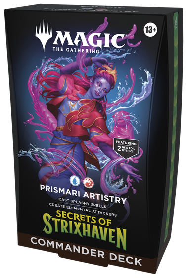 Secrets of Strixhaven: "Prismari Artistry" Commander Deck