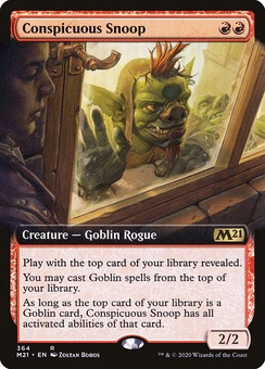 Conspicuous Snoop (extended art)