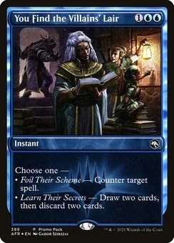 You Find the Villains' Lair (promopack)