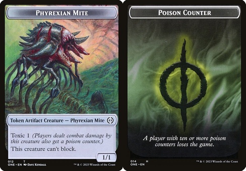 Phrexian Mite #12 // Poison Counter (token)
