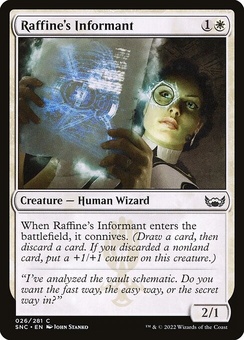 Raffine's Informant (foil)