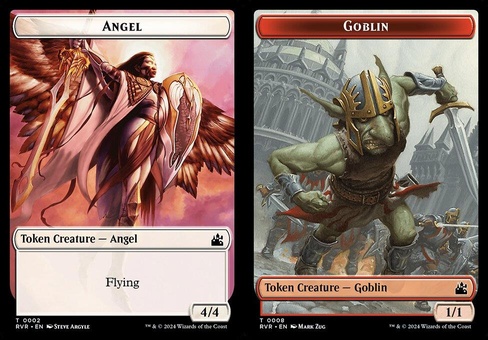Angel // Goblin (token foil)