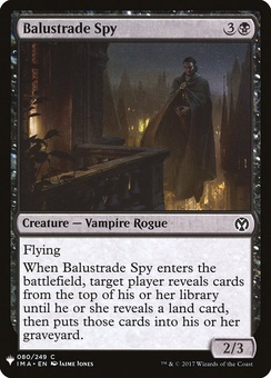Balustrade Spy (mystery booster)