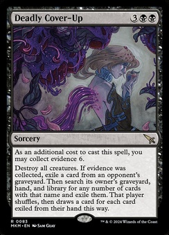 Deadly Cover-Up (foil)