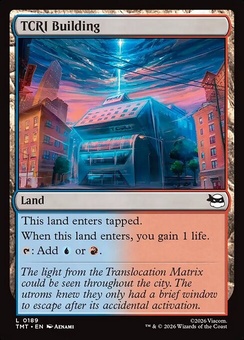 TCRI Building (foil)