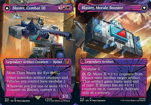 Blaster, Combat DJ (borderless)