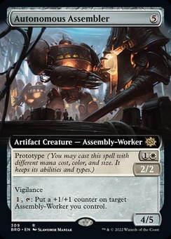 Autonomous Assembler (extended art foil)