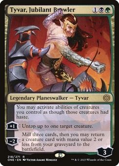 Tyvar, Jubilant Brawler (foil)