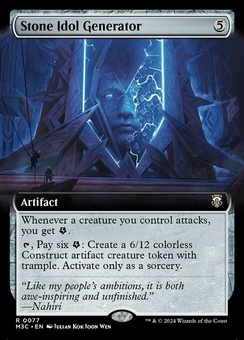 Stone Idol Generator (extended art)