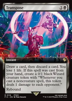 Transpose (extended art)