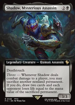 Shadow, Mysterious Assassin (extended art)