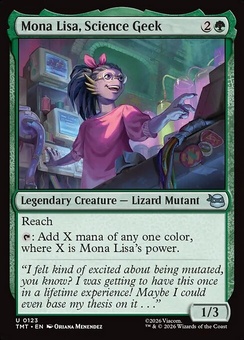Mona Lisa, Science Geek (foil)