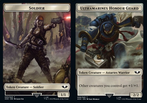 Soldier #3 // Ultramarines Honour Guard (token)