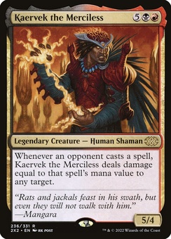 Kaervek the Merciless (foil)