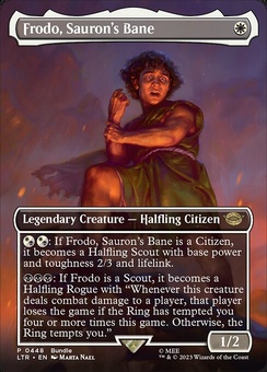 Frodo, Sauron's Bane (borderless scene)
