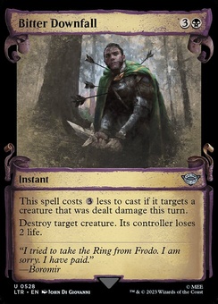 Bitter Downfall (scroll)