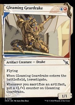 Gleaming Geardrake (showcase)